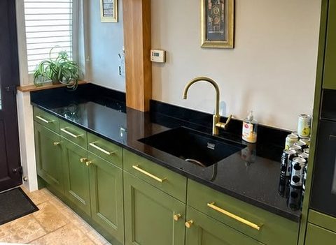 Worktop fitted for Steve